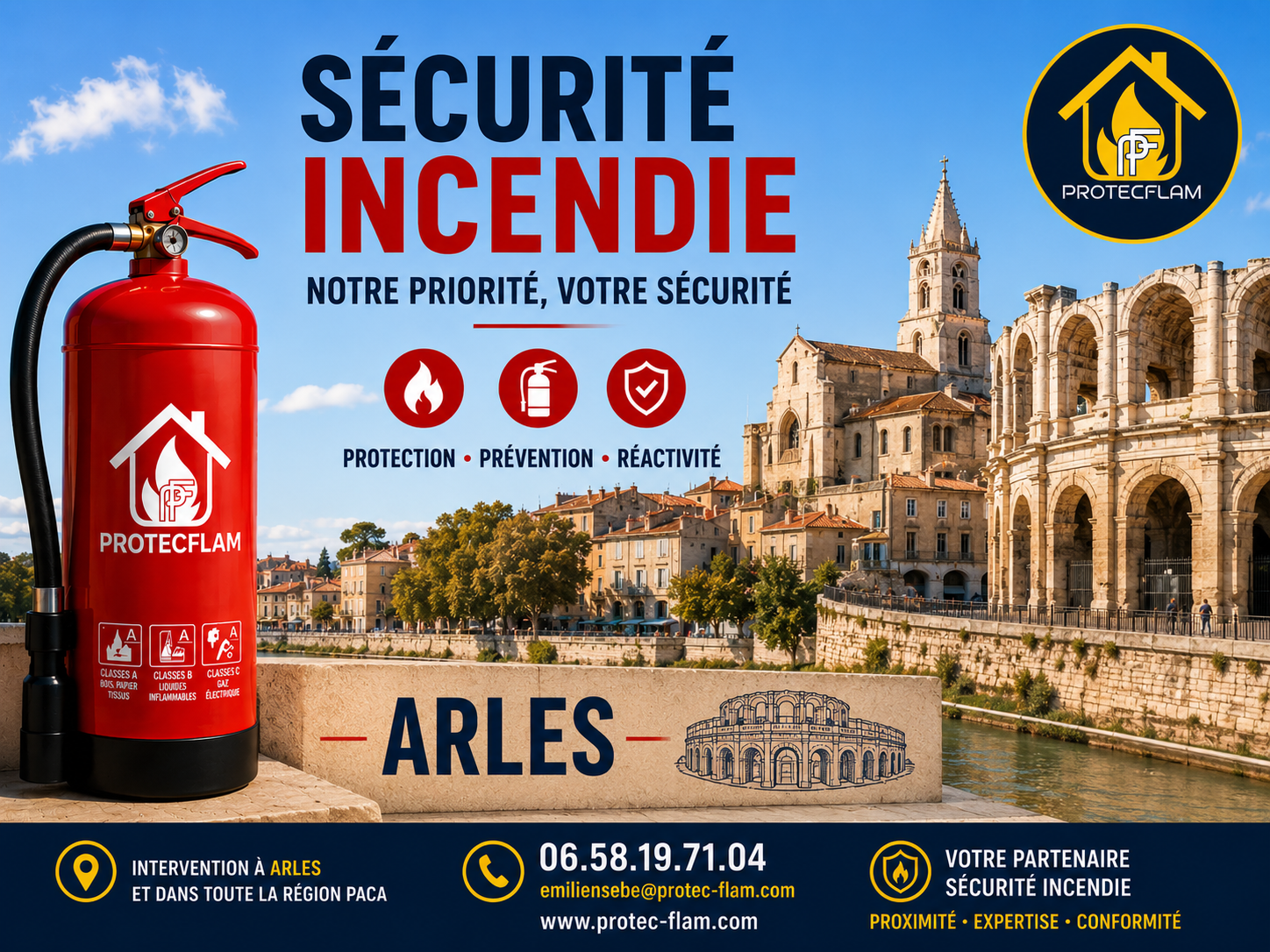 Sécurité incendie Arles