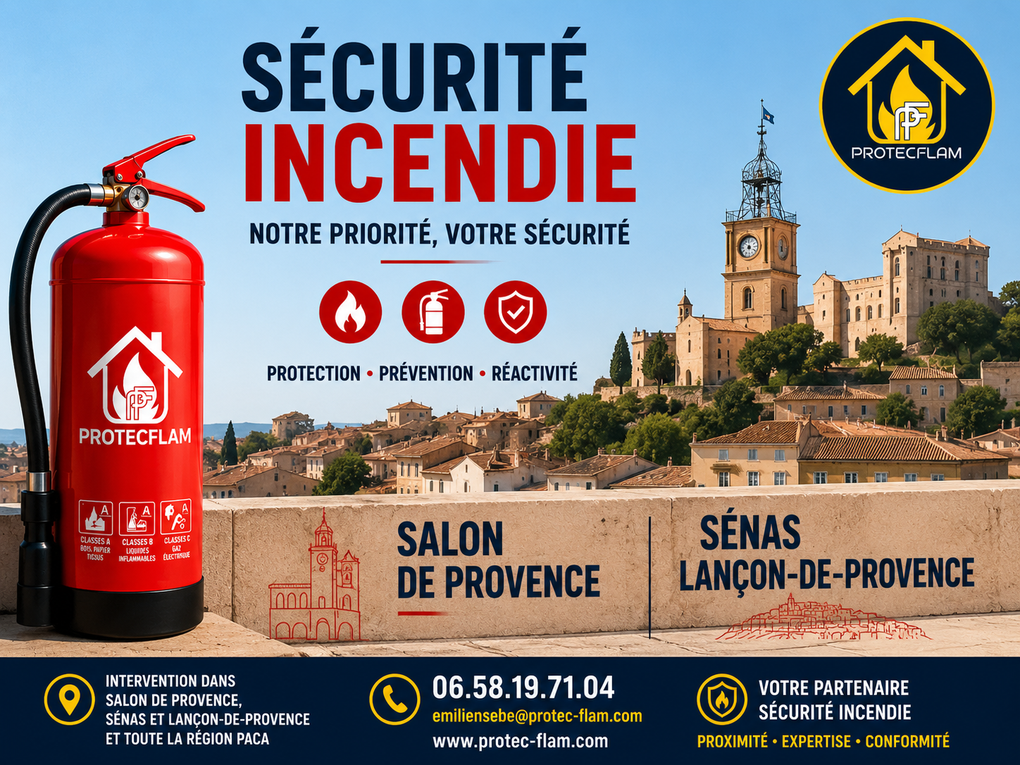 Sécurité incendie Salon-de-Provence